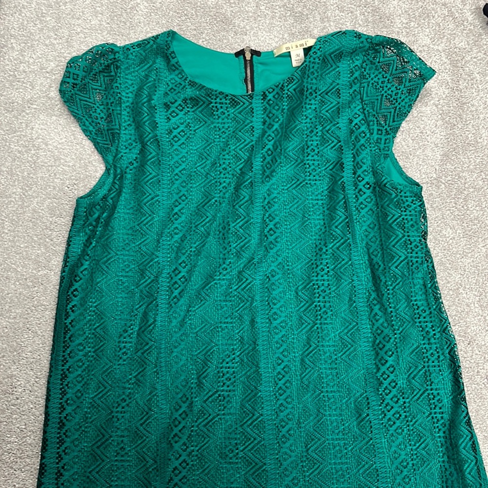 Green dress size Medium